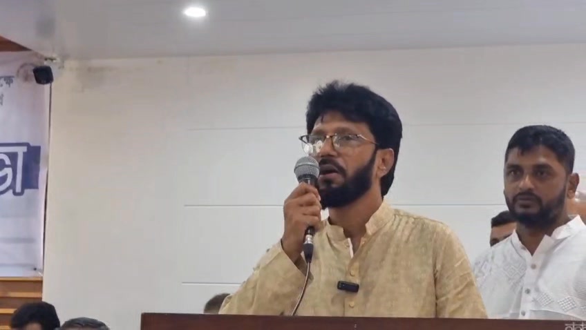 সভাপতির বক্তব্য...  সিলেট চেম্বার অব কমার্স নির্বাচন... মতবিনিময় সভা।